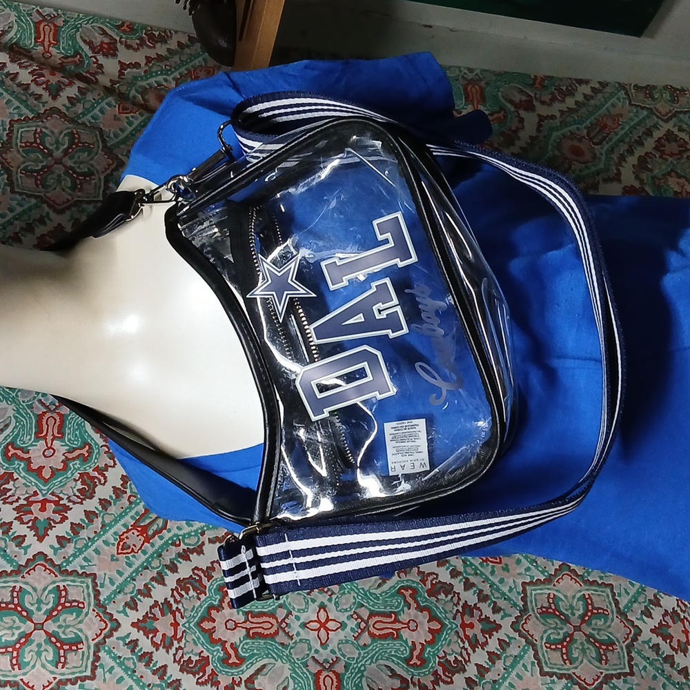 Wear by Erin Andrews Clear Dallas Cowboys Bag - Picture 3 of 14